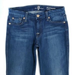 7 for all Mankind A POCKET BOOT CUT Dark Jeans 25